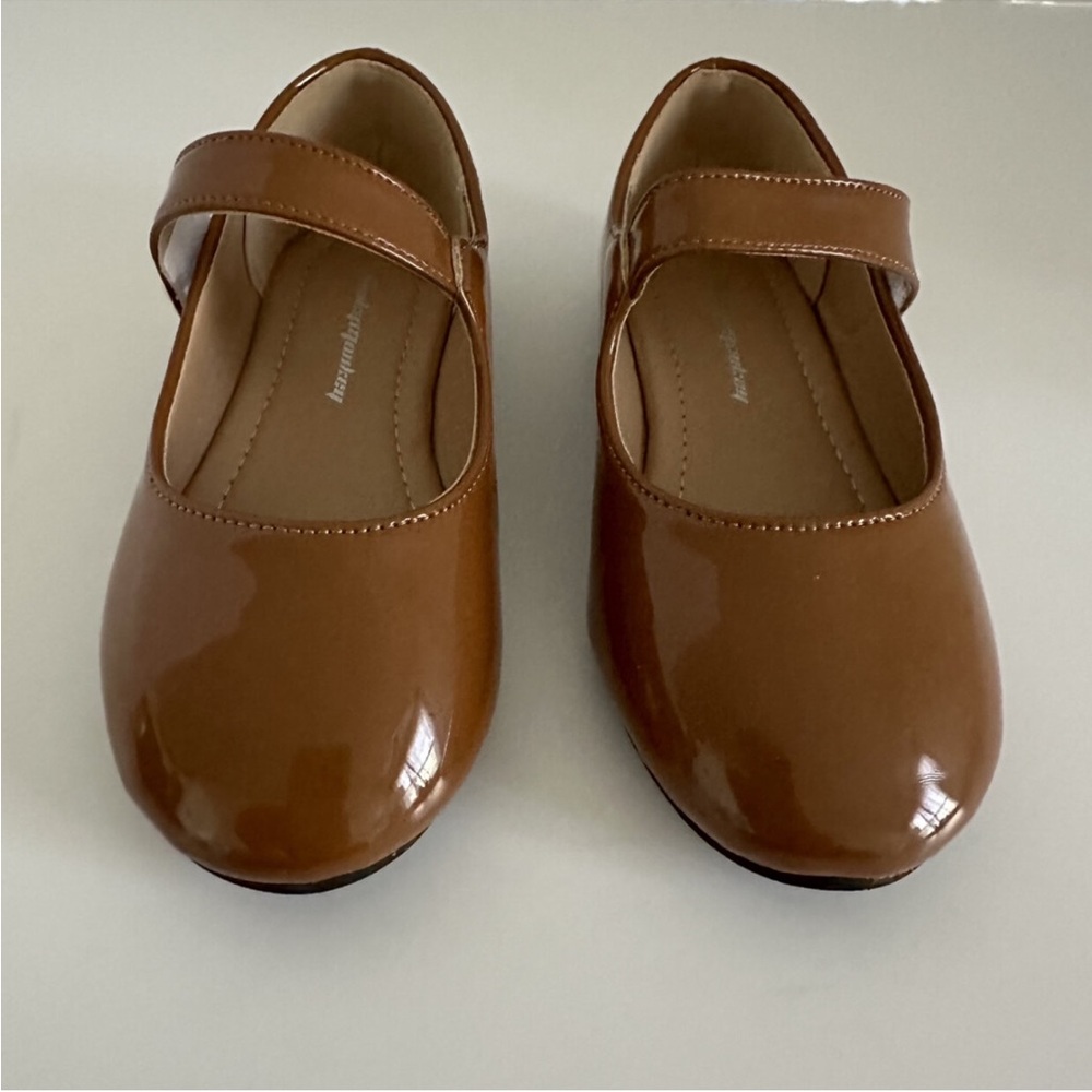 FUNKYMONKEY Toddler/Little Girl Mary Jane Dress Shoes Casual Slip on Ballet Flat - Picture 3 of 9